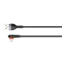 Больше не производится - Cable USB to Lightning LDNIO LS562, 2.4A, 2m (black) LS562 lightning