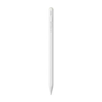 New products - Baseus Smooth Writing 2 Stylus Pen with LED Indicators (white) SXBC060202 - quick order from manufacturer