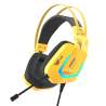 Headphones - Gaming headphones Dareu EH732 USB RGB (yellow) TH649U08603R - quick order from manufacturerHeadphones - Gaming headphones Dareu EH732 USB RGB (yellow) TH649U08603R - quick order from manufacturer