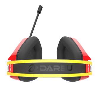 Headphones - Gaming headphones Dareu EH732 USB RGB (red) TH649U08602R - quick order from manufacturer