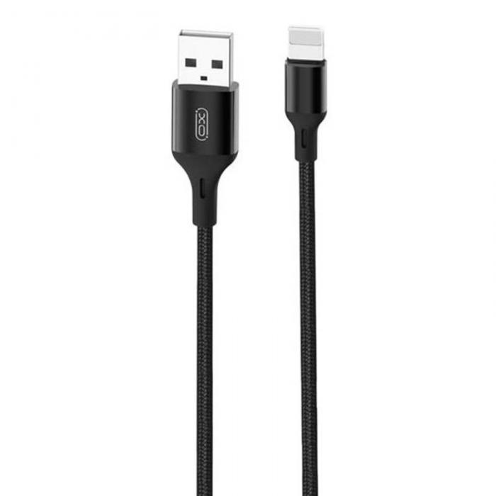 Кабели - Cable USB to Lightning XO NB143, 1m (black) - быстрый заказ от производителя