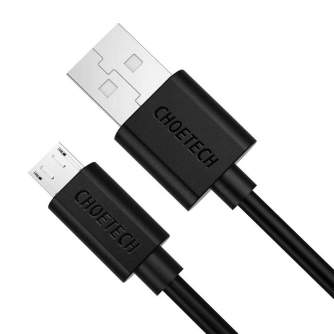 Kabeļi - Cable USB to Micro USB Choetech, AB003 1.2m (black) AB003 - ātri pasūtīt no ražotāja