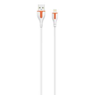 Kabeļi - Cable USB LDNIO LS572 lightning, 2.1 A, length: 2m LS572 lightning - ātri pasūtīt no ražotāja
