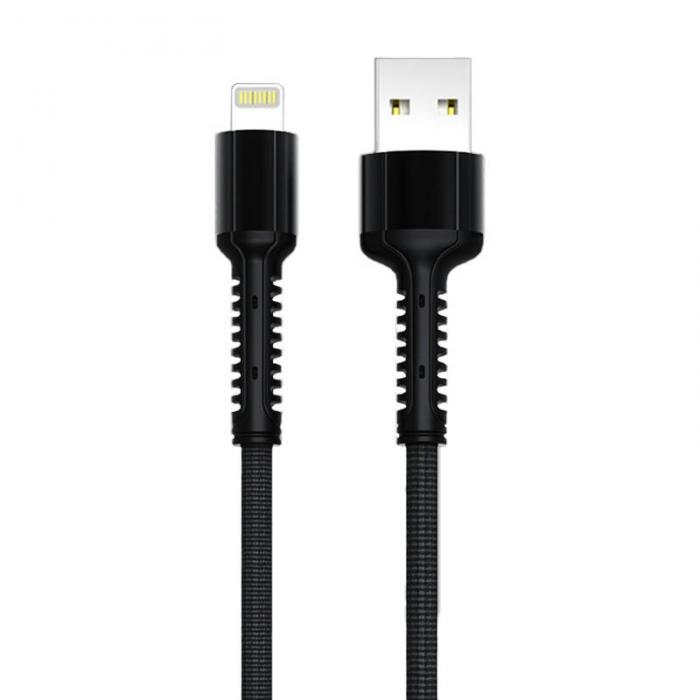 Kabeļi - Cable USB LDNIO LS63 lightning, length: 1m LS63 lightning - ātri pasūtīt no ražotāja