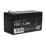 Portatīvie saules paneļi un spēkstacijas - Green Cell Rechargeable battery AGM 12V 1.2Ah Maintenancefree for UPS ALARM - ātri pasūtīt no ražotājaPortatīvie saules paneļi un spēkstacijas - Green Cell Rechargeable battery AGM 12V 1.2Ah Maintenancefree for UPS ALARM - ātri pasūtīt no ražotāja