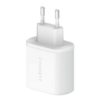 Cables - Wall charger Cygnett 2x USB-C 35W (white) CY4355PDWCH - quick order from manufacturer