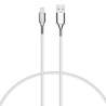 Cables - Cable Lightning to USB Cygnett Armoured 2.4A 12W 0,1m (white) CY2684PCCAL - quick order from manufacturerCables - Cable Lightning to USB Cygnett Armoured 2.4A 12W 0,1m (white) CY2684PCCAL - quick order from manufacturer