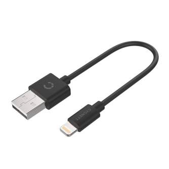 Kabeļi - Cable USB to Lightning Cygnett 12W 0.1m (black) CY2721PCCSL - perc šodien veikalā un ar piegādi