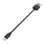 Discontinued - Cable USB to Lightning Cygnett 12W 0.1m (black) CY2721PCCSL