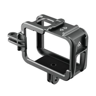 Новые товары - TELESIN Aluminum cage for GoPro Hero 11/10/9 +vertical adapter GP-FMS-G11-TZ - быстрый заказ от производителя
