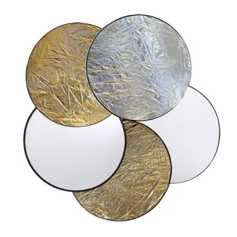 Складные отражатели - Falcon Eyes Reflector 5 in 1 CRK-12 SLG 30 cm - быстрый заказ от производителя