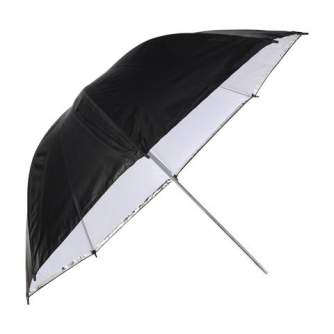 Umbrellas - Linkstar Umbrella PUK-84WB White/Black 100 cm (reversible) - quick order from manufacturer