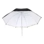 Зонты - Linkstar Umbrella PUK-84WB White/Black 100 cm (reversible) - быстрый заказ от производителя