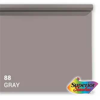 Foto foni - Superior Background Paper 88 Grey 3.56 x 15m - ātri pasūtīt no ražotāja