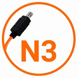 Camera Remotes - Miops Camera Connecting Cable Nikon N3 Orange - quick order from manufacturer