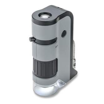 Микроскопы - Carson Handheld Microscope MP-250 MicroFlip 100-200x with Smartphone Adapter - быстрый заказ от производителя