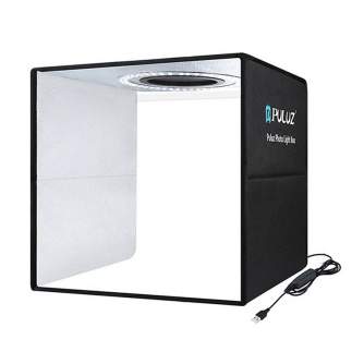 Gaismas kastes - Photo Studio Puluz 30cm LED 24-26lm (PU5032B) - perc šodien veikalā un ar piegādi