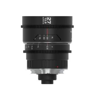 CINEMA видео объективы - Venus Optics Laowa Nanomorph 27mm T2.8 1.5X S35 Silver lens for Arri PL/Canon EF - быстрый заказ от про