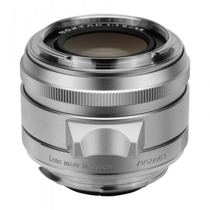 Объективы - Объектив Voigtlander Nokton II Vintage Line 35 мм f/1,5 для Leica M - серебристы - быстрый заказ от производителя