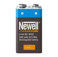 Baterijas, akumulatori un lādētāji - Newell 9 V USB-C 500 mAh akumulators - ātri pasūtīt no ražotājaBaterijas, akumulatori un lādētāji - Newell 9 V USB-C 500 mAh akumulators - ātri pasūtīt no ražotāja