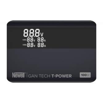 Chargers for Camera Batteries - Newell GaN Tech T-power 100 W mains charger - quick order from manufacturer