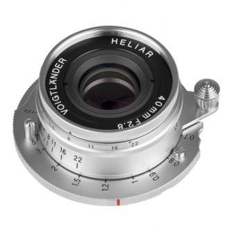 Lenses - Voigtlander Heliar 40 mm f/2.8 lens for Leica M - silver - quick order from manufacturer
