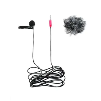 Lavalier Microphones - Saramonic SR-LMX1+ tie microphone with mini Jack TRRS - quick order from manufacturer