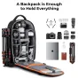 Mugursomas - K&F Concept 15L Beta DSLR Camera Backpack KF13.140 Urban Wander 05 - perc šodien Master Foto veikalā un ar piegādi Profesionāļu labākā izvēle