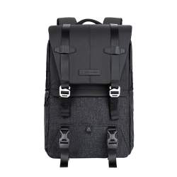 Mugursomas - K&F Concept Beta Backpack 20L Photography Backpack (Black + Deep Grey) - perc šodien veikalā un ar piegādi
