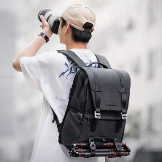 Mugursomas - K&F Concept Beta Backpack 20L Photography Backpack (Black + Deep Grey) - ātri pasūtīt no ražotāja