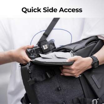 Рюкзаки - K&F Concept Beta Backpack 20L Photography Backpack (Black + Deep Grey) - быстрый заказ от производителя