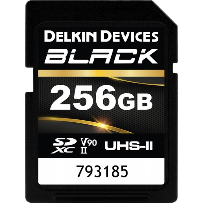 Atmiņas kartes - DELKIN SD BLACK RUGGED UHS-II (V90) R300/W250 256GB (NEW) DSDBV90256BX - ātri pasūtīt no ražotāja