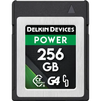 Atmiņas kartes - DELKIN CFEXPRESS POWER R1780/W1700 (G4) 256GB DCFXBP256G4 - ātri pasūtīt no ražotāja