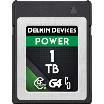 Memory Cards - DELKIN CFEXPRESS POWER R1780/W1700 (G4) 1TB DCFXBP1TBG4 - quick order from manufacturer
