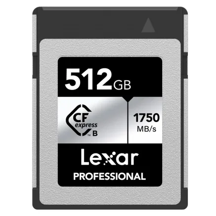 LEXAR CFEXPRESS PRO SILVER SERIE R1750/W1300 512GB LCXEXSL512G-RNENG