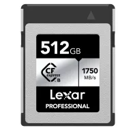 Memory Cards - LEXAR CFEXPRESS PRO SILVER SERIE R1750/W1300 512GB LCXEXSL512G-RNENG - quick order from manufacturerMemory Cards - LEXAR CFEXPRESS PRO SILVER SERIE R1750/W1300 512GB LCXEXSL512G-RNENG - quick order from manufacturer