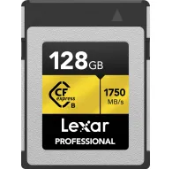 Atmiņas kartes - LEXAR CFEXPRESS PRO GOLD R1750/W1500 128GB LCXEXPR128G-RNENG - быстрый заказ от производителяAtmiņas kartes - LEXAR CFEXPRESS PRO GOLD R1750/W1500 128GB LCXEXPR128G-RNENG - быстрый заказ от производителя