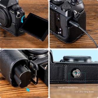 Sortimenta jaunumi - SMALLRIG 4232 CAMERA LEATHER CASE FOR FUJIFILM X-S20 4232 - ātri pasūtīt no ražotāja