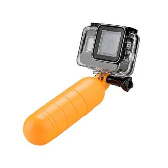 Sporta kameru aksesuāri - Gumijas peldošais rokturis Telesin sporta kamerām (GP-MNP-102) - ātri pasūtīt no ražotāja