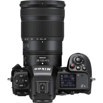 Bezspoguļa kameras - Nikon Z8 Body + Z 24-120mm - ātri pasūtīt no ražotāja