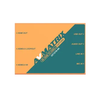 Video capture cards - AVMATRIX UC1218-4K 4K HDMI to USB 3.1 Type-C Video Capture UC1218-4K - quick order from manufacturer