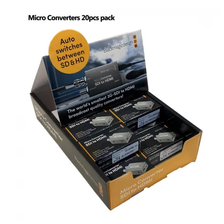 Blackmagic Design Micro Converter HDMI to SDI 3G without PSU - 20 pack CONVCMIC/