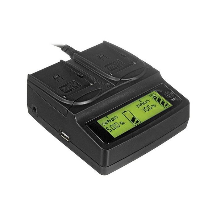 Зарядные устройства - CONST C-2DiE6 dual channel LP-E6 battery charger - быстрый заказ от производителя