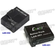 Батареи для камер - CONST LAH-401 Аккумулятор для GoPro 4 LAH-401 - быстрый заказ от производителяБатареи для камер - CONST LAH-401 Аккумулятор для GoPro 4 LAH-401 - быстрый заказ от производителя