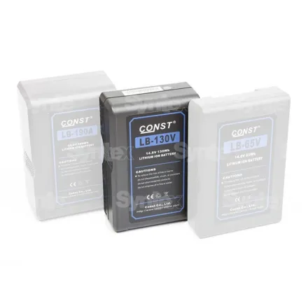 CONST 6169 LB-130V V-Mount Li-ion Camera Battery 130Wh