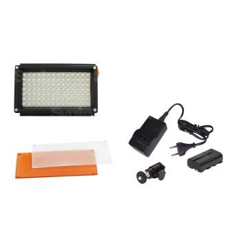 LED Lampas kamerai - CONST Pro 98 Video On Camera Lights PRO98 - ātri pasūtīt no ražotāja
