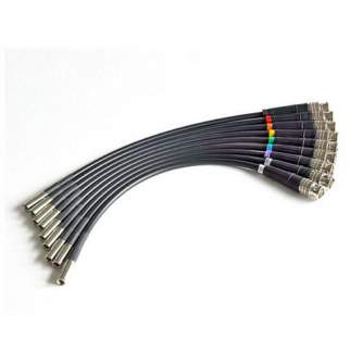 Wires, cables for video - Canare Cable SDI DIN 1.0/2.3 to BNC (M-male) for DECKLINK QUAD (9pcs) 2m CNRQUADM2 - quick order from manufacturer
