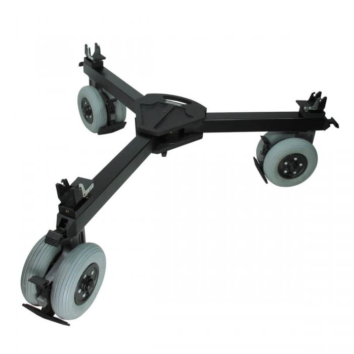 Tripod Accessories - Cartoni Heavy Duty Dolly 200mm wheels ID - OB (D736/P) D736/P - quick order from manufacturer