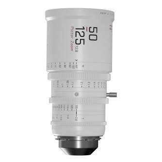 CINEMA Video Lences - DZO Optics DZOFilm Pictor 50-125mm T2.8 S35 (PL/EF Mount) (White) PICT50125-WH - quick order from manufacturer