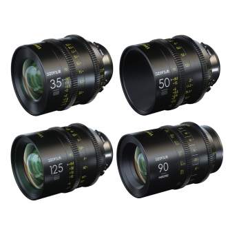 CINEMA Video Lences - DZO Optics DZOFilm Vespid 4-lens Kit EF (35,50,125 T2.1 + Macro 90mm T2.8) VESPKIT-4LENS-EF-1 - quick order from manufacturer